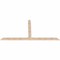 Ekena Millwork Portland Smooth Timber Gable Bracket, Douglas Fir, 108"W x 54"H x 1 1/2"D x 5 1/2"F, 12/12 Pitch GBW108X54X0206POR00SDF - alternate 2